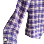 Jos. A. Bank Jos A Banks purple wool blazer with pearl buttons Photo 5