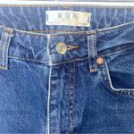 We The Free People High Rise Dark Wash Mom Jeans Tapered Straight Leg Size 26 Photo 3