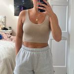 pro fit tank top Tan Photo 0