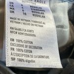 American Eagle womens Mom Jeans blue Stripe, High-Rise, 100% Cotton, Retro Sz 6 Photo 2