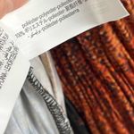 ZARA  Medium Women's Pleated Orange Kimono Wrap Top‎ Bohemian Wide Sleeves Hippie Photo 8