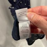 Rails Adorable  navy white polka dot mini wrap dress ruffle trim XS Photo 3