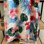 Tommy Bahama 100% Linen Palm Floral Print Dress w/Pockets, Small Photo 2
