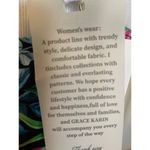 Grace Karin swim top tankini pink on black botanical size small women's Photo 8