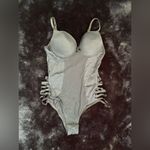 Prima Valentina Black Cutout Strappy Bodysuit Photo 1