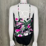 Anne cole Nwt Bolo Babe High Neck Tankini top and high waist bikini bottom swimwear bathin Photo 8