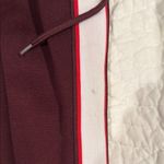 Forever 21 Maroon Joggers with White Stripes Photo 5