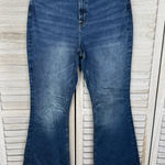 Forever 21 Curved Flare High Rise Stretch Jeans-31 Photo 0