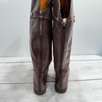 Franco Sarto  Cosmina Brown Leather Tall Riding Boot Equestrian Heritage Prep Photo 4