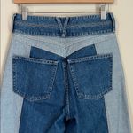 Veronica Beard  Taylor Two-Tone Wide-Leg Jean Sz 28 Photo 4