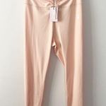 Missguided Playboy x  Ruched Waist Activewear Leggings Size 12 NEW Peach Orange Photo 0