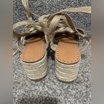 Sigerson Morrison Cosie Lace Up Platform Sandals Size 6 Photo 8