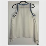 Karen Kane 💙 Beaded Tank Size Small Photo 3