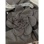 NUE by Shani Size 10 NWT Sleeveless Gunmetal Shaping Corset Midi Dress Flower Gray Photo 1