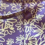 Topshop  | Floral Purple/Off-White Wrap Skirt sz 14 Photo 2