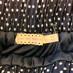 Navy & white polka dot skirt & blouse set. Blue Size XS Photo 12