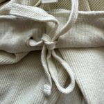 SKIMS Cotton Ribbed Jogger Pant Women's XXS Marble Ivory Sweatpants Comfy NWT Photo 8