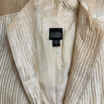 Eileen Fisher Textured Silk Acrylic Jacket Cardigan Champagne Beige Size S Photo 5
