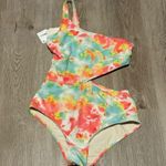 Free People NWT  x Hannah Rosen Asymmetrical One-Piece Photo 3