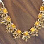Charter Club  Gold-Tone Pave & Stone Cluster Statement Necklace 17" Photo 2