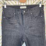 Madewell 9" Mid-Rise Skinny Jeans in Black Sea Photo 2