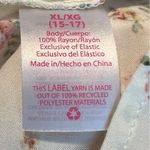 No Boundaries  Size XL(15-17)Milkmaid Floral V-Neck Button Front Shirred Back Top Photo 8