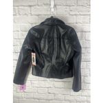 Levi's  NWT Women's Faux Leather Aviator Moto Asymmetrical Zip Jacket Size Small Photo 5