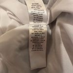 London Times  Cold Shoulder Blue & White Striped Embroidered Flower Dress Size 10 Photo 5