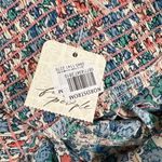 Free People XL Molly Jo Blue Floral Blossom Button Front Smock Maxi Sun Dress Photo 7