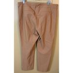 Chico's Brown Slim Pull-On Ankle Pants with Rivets Size 3R Photo 5