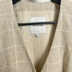 Madewell  Linen Cutaway Vest in Neutral Size US 0 Photo 3
