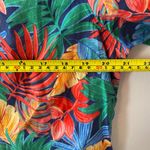 J. McLaughlin  Multicolor Floral Leaf Long Sleeve Button Down Women's size Medium Photo 7