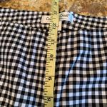 Coldwater Creek  Black and White Checkered Pants Photo 5