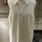 Maggy London  Women's white Plus Size Maxi Full Skirt Shirt Dress size 16W NWT Photo 9