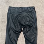 Wild Fable Black Faux Leather Pull On High Rise Leggings Tights Women’s Large Photo 3