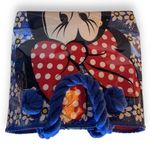 Disney Store Minnie Mouse Blue Glitter Daisy Plastic Tote Bag, Rare. Photo 2