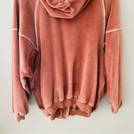 Urban Outfitters Oversized Button Up Hoodie Brown Sz XS Photo 8