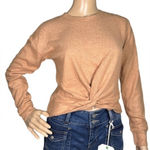 Hippie Rose  Cozy Twist-Front Long-Sleeve Top Photo 0