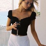 With Jean NWOT  Louie Top Black S Photo 0