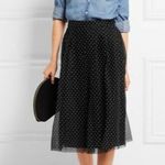 J.Crew NWT x Net-a-porter Fia in Black Ivory Polka Dot Flocked Tulle Skirt 2 Photo 7