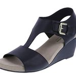 Comfort plus Womens  Black Wedge Sandals - Sz 10 Photo 0