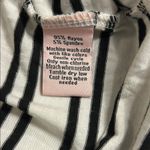 Juicy Couture Striped Black and White Women's Top Photo 3