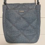 Vince Camuto Doty Quilted Leather Washed Denim Crossbody Photo 2