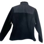Lands' End Womens S Thermacheck 300 Fleece Jacket Black Full Zip Fall Gorpcore Photo 1