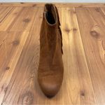 Maurice's Maurice’s Fringe Boho Ankle Zip Boots size 11 Brown Faux Suede Block 3” Heel Photo 4