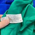 Target Cushnie For Navy Blue And Green Midi Dress Photo 12