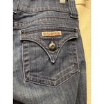 Hudson Jeans Hudson Women Sz 26 Vtg Y2K Blue Denim Low Rise Flap Pocket Flare Bootcut Jeans Photo 2