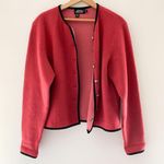 Icelandic Design Red  Button Up Sweater Photo 2