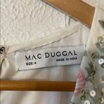 Mac Duggal NWT Floral Sequin Long Sleeve Dress 93788 Size 4 Photo 6