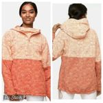 Outdoor Voices Rectrek Orange Pebbled Canyon Hoodie Hooded Anorak Jacket Size XS Photo 2